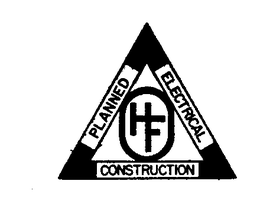 HF PLANNED ELECTRICAL CONSTRUCTION trademark