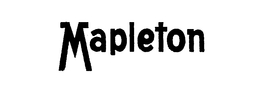 MAPLETON trademark