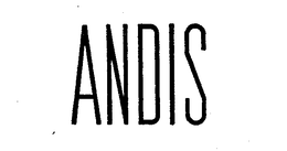 ANDIS trademark