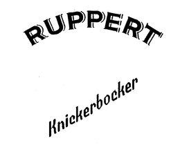RUPPERT KNICKERBOCKER trademark