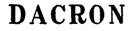 DACRON trademark