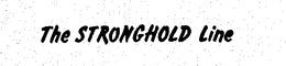 THE STRONGHOLD LINE trademark