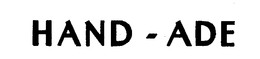 HAND-ADE trademark