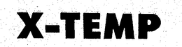 X-TEMP trademark