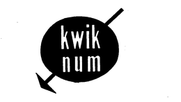 KWIK NUM trademark