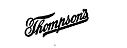 THOMPSON'S trademark