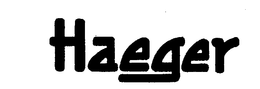 HAEGER trademark