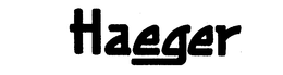 HAEGER trademark