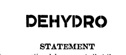 DEHYDRO trademark