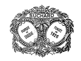 SUCHARD FABRIQUE DE CHOCOLAT FOUNDEE EN 1826 trademark