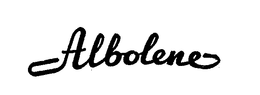 ALBOLENE trademark