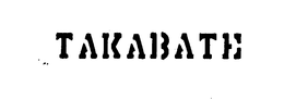 TAKABATE trademark
