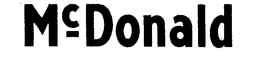 MC DONALD trademark