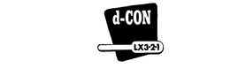D-CON LX 3-2-1 trademark