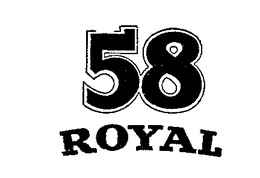 58 ROYAL trademark