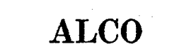 ALCO trademark