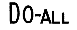 DO-ALL trademark