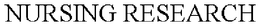 NURSING RESEARCH trademark