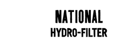 NATIONAL HYDRO FILTER trademark