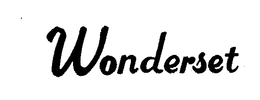 WONDERSET trademark