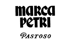 MARCA PETRI PASTOSO trademark