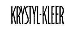 KRYSTYL-KLEER trademark