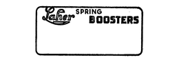 LAHER SPRING BOOSTERS trademark