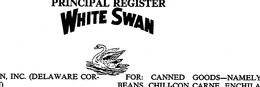 WHITE SWAN trademark