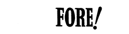 FORE! trademark