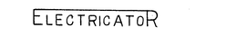 ELECTRICATOR trademark