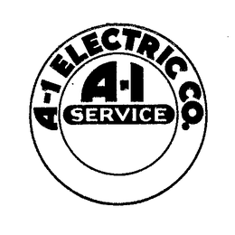 A-1 ELECTRIC CO. A-1 SERVICE trademark