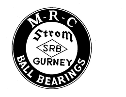 M-R-C STROM GURNEY SRB BALL BEARINGS trademark