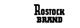 ROSTOCK BRAND trademark