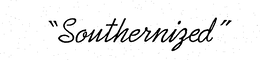 "SOUTHERNIZED" trademark
