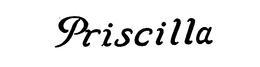 PRISCILLA trademark