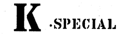 K-SPECIAL trademark
