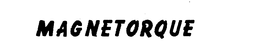 MAGNETORQUE trademark