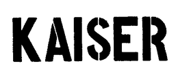 KAISER trademark