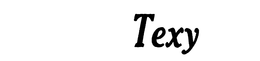 TEXY trademark