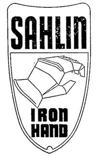 SAHLIN IRON HAND trademark