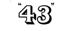 "43" trademark