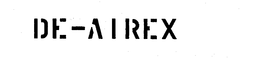 DE-AIREX trademark