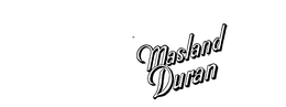 MASLAND DURAN trademark
