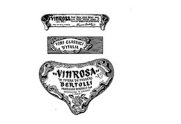 VINROSA VINI CLASSICI D'ITALIA DI TORRE DE PASSERI FRANCESSCO BERTOLLI SPA CASTELLINA IN CHIANTI ITALY trademark