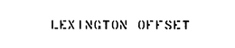 LEXINGTON OFFSET trademark