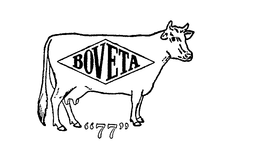 BOVETA "77" trademark