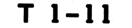 T 1-11 trademark