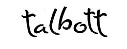 TALBOTT trademark