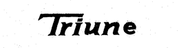 TRIUNE trademark