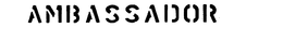 AMBASSADOR trademark